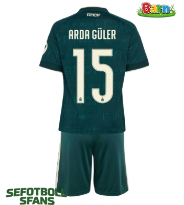 Real Madrid Arda Guler #15 Bortaställ Barn 2026-27 Kortärmad (+ Korta byxor)